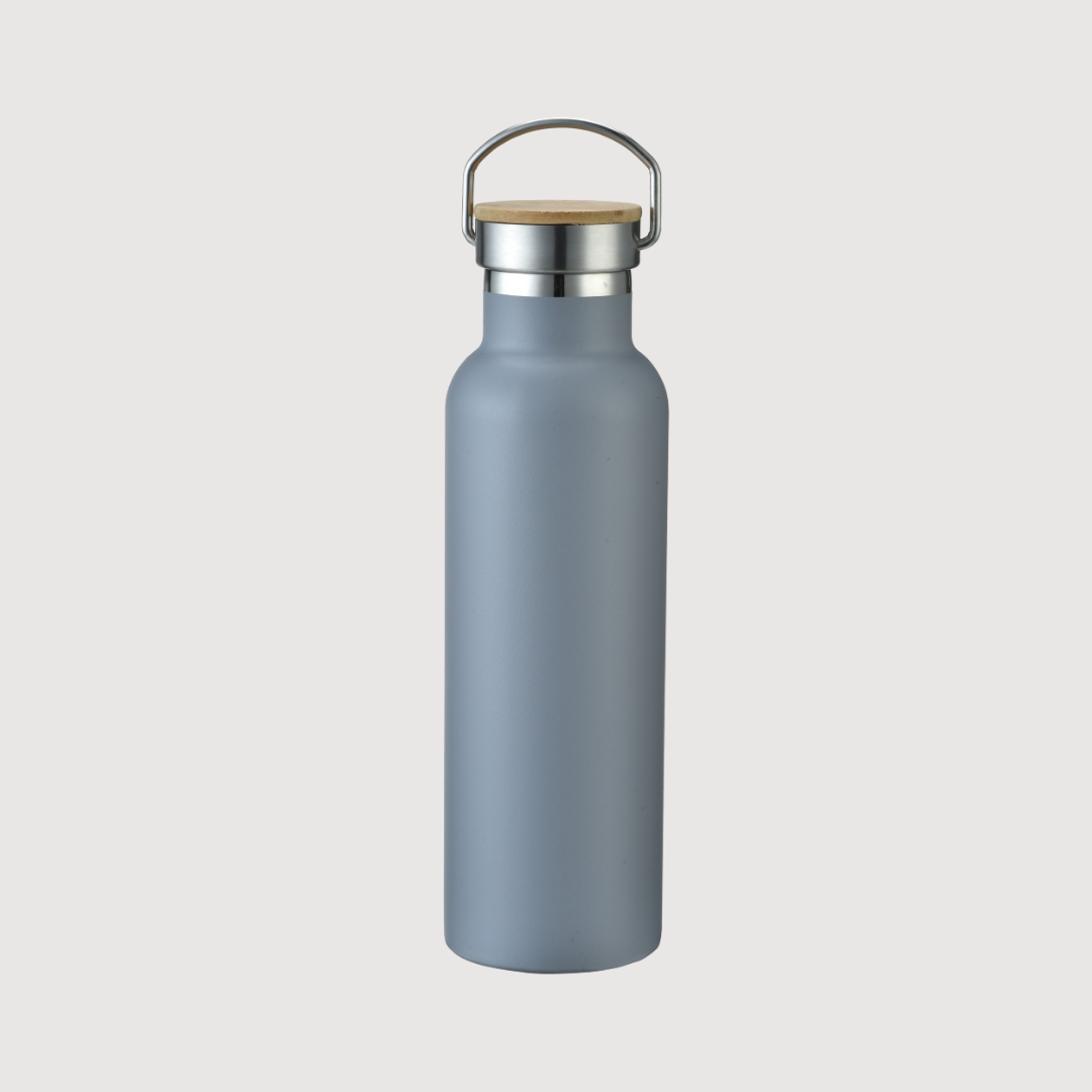 Double wall vacuum stainless steel bottle