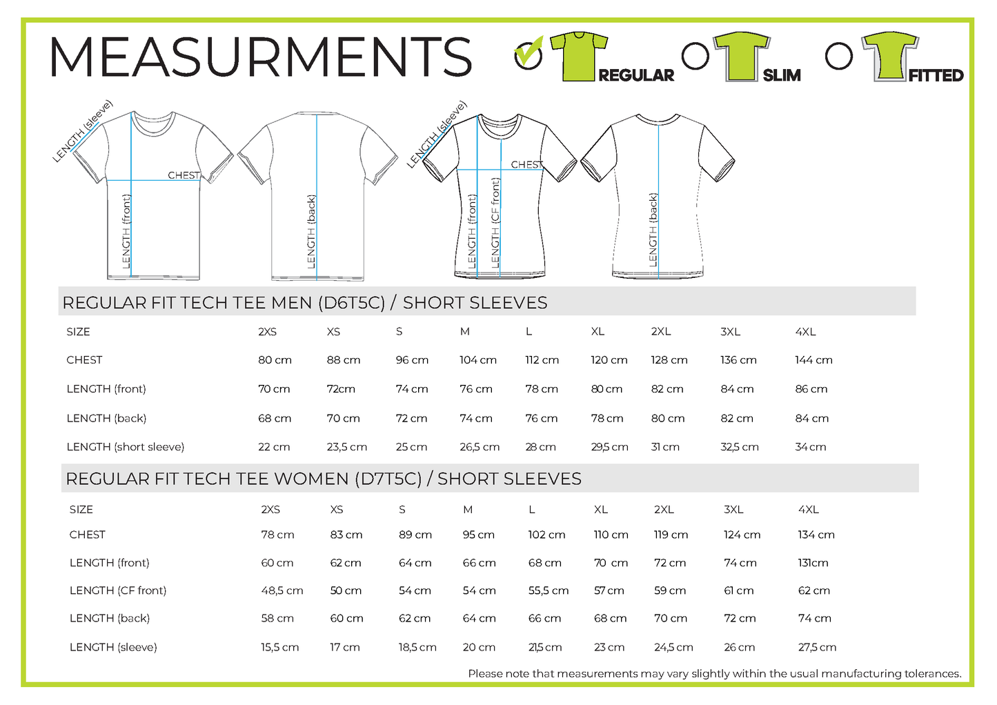 Men's Oxfam Tech Tee LUCK•E