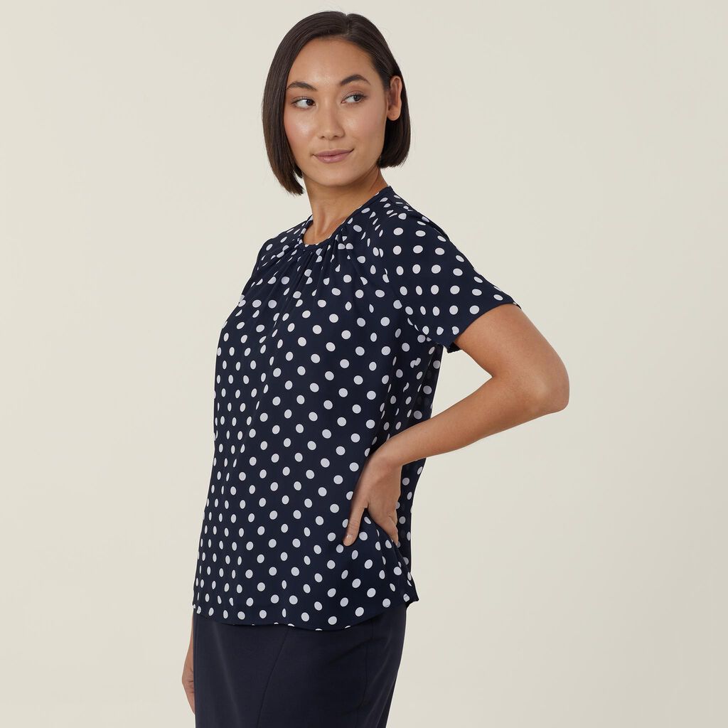 Short Sleeve Blouse Avignon