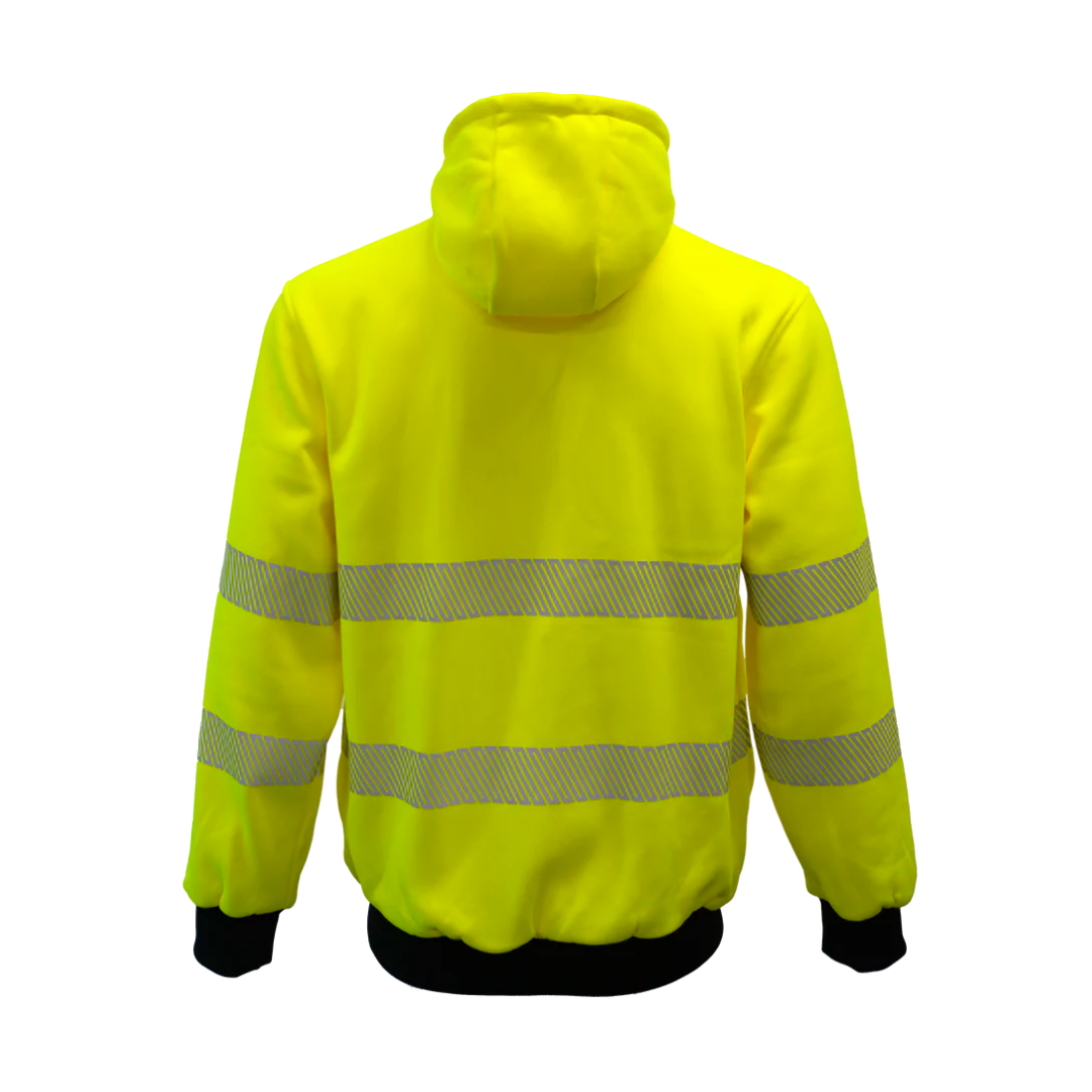 Hi Vis Recycled Zipped Hoodie Result