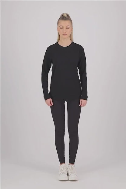 Womens Merino Crew - M905