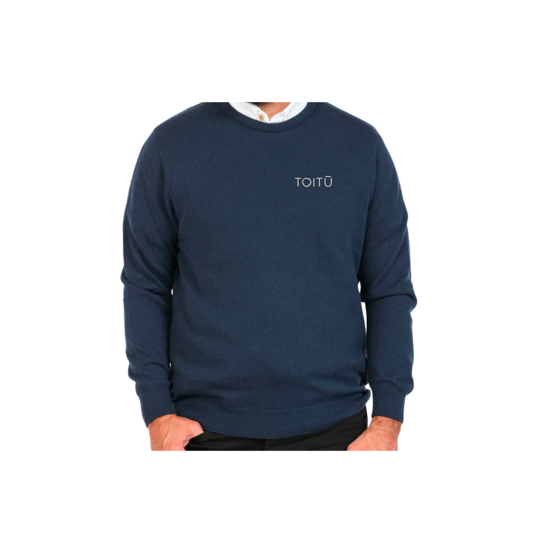 Unisex Merino Crew Neck | Toitū MKM Originals