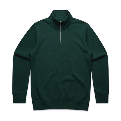 Men's Recycled Half Zip Crew (Copy) AS Colour