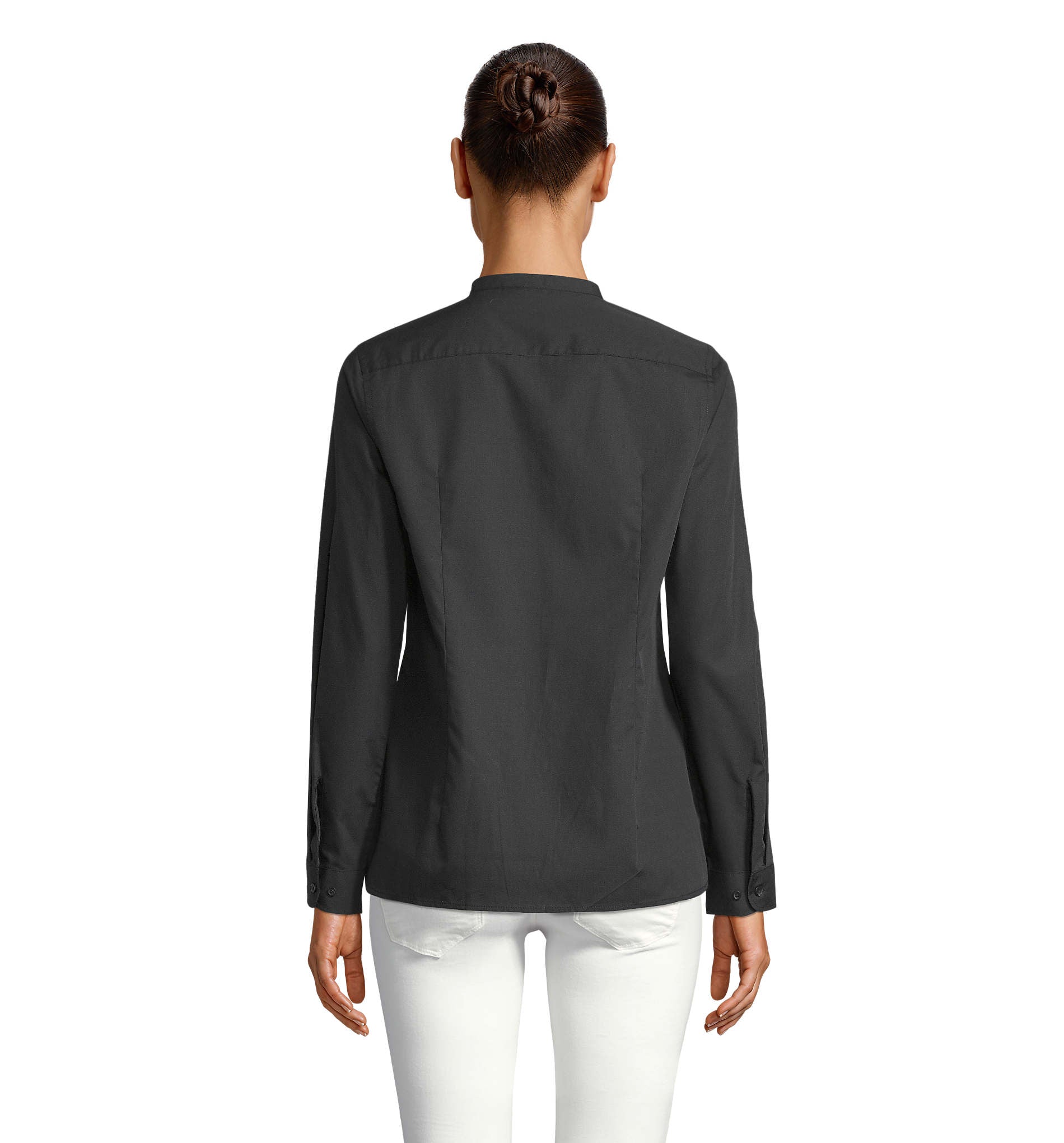 Women's Mandarin Collar Shirt  - Organic Blend Sol's